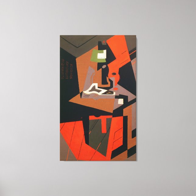 Lienzo Composición (aceite sobre lienzo) (Anverso)