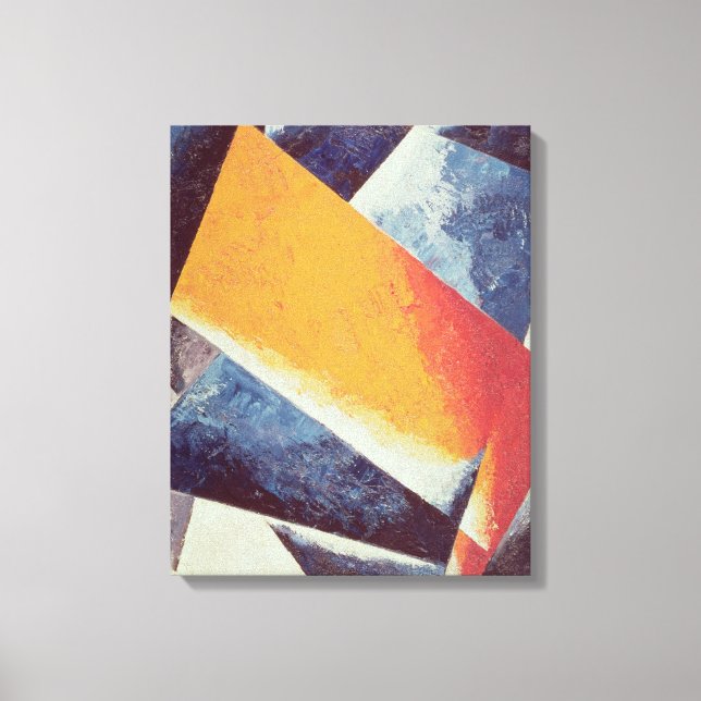 Lienzo Composición arquitectónica (Anverso)