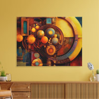 Composición de Orbe Mecánico Steampunk