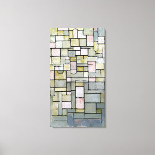 Lienzo Composición de Piet Mondrian 8