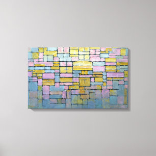 Lienzo Composición de Piet Mondrian ningún V