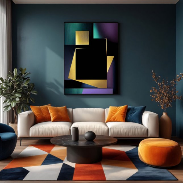 Lienzo Composición geométrica de lujo moderna (Subido por el creador)