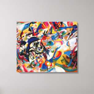 Lienzo Composición VII Pintura abstracta de Kandinsky