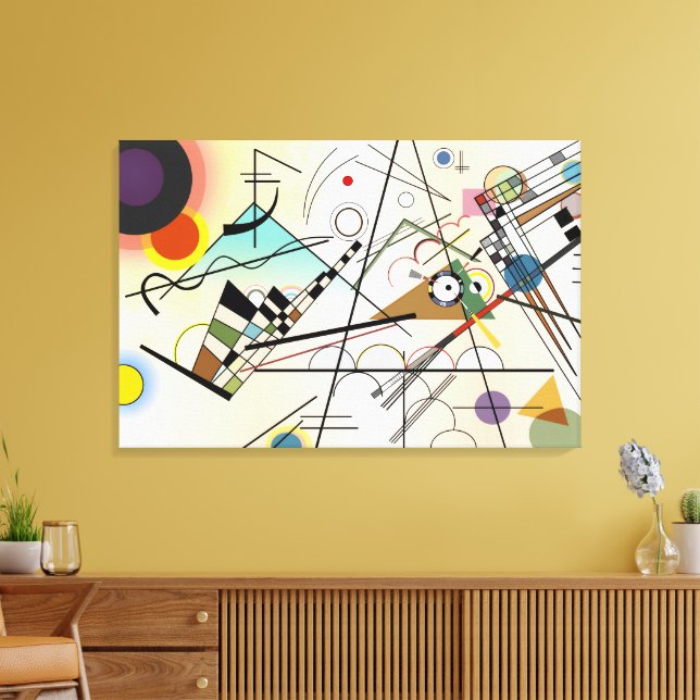 Lienzo Composition VIII by Wassily Kandinsky (Insitu (Sala de estar))