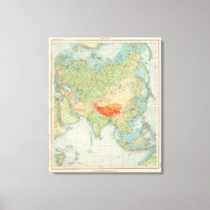 Lienzo Comprobación de 8485 Asia