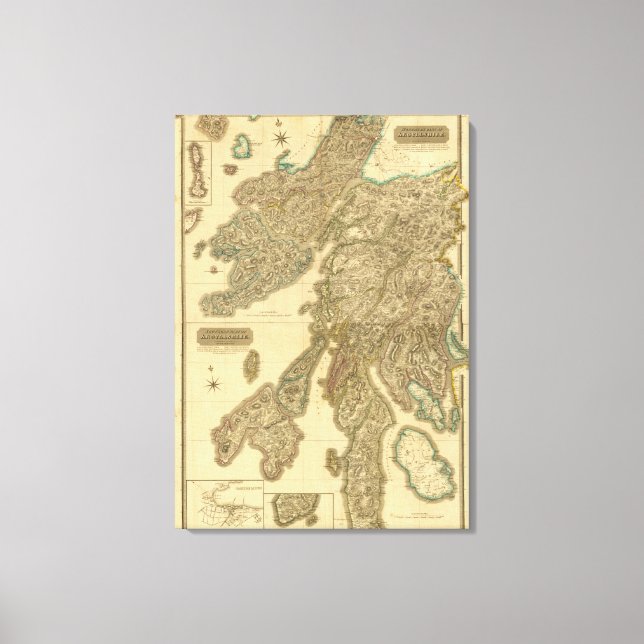 Lienzo Compuesto de Argyllshire (Anverso)