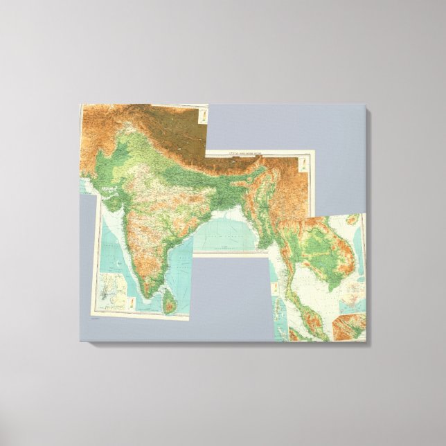 Lienzo Compuesto por India 2 (Anverso)