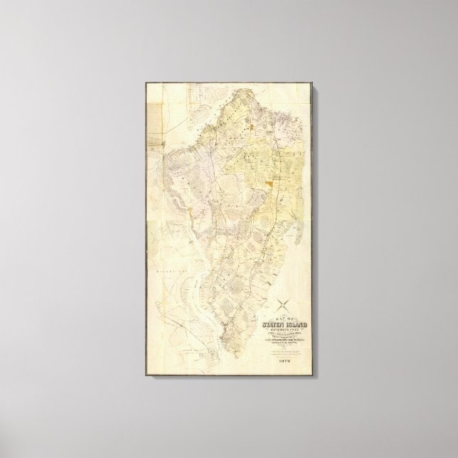 Lienzo Compuesto Staten Island (Anverso)