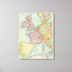 Lienzo Comunicaciones de Europa occidental