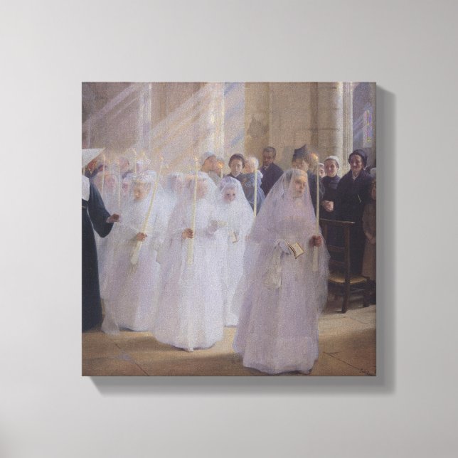 Lienzo Comunión solemne (Anverso)