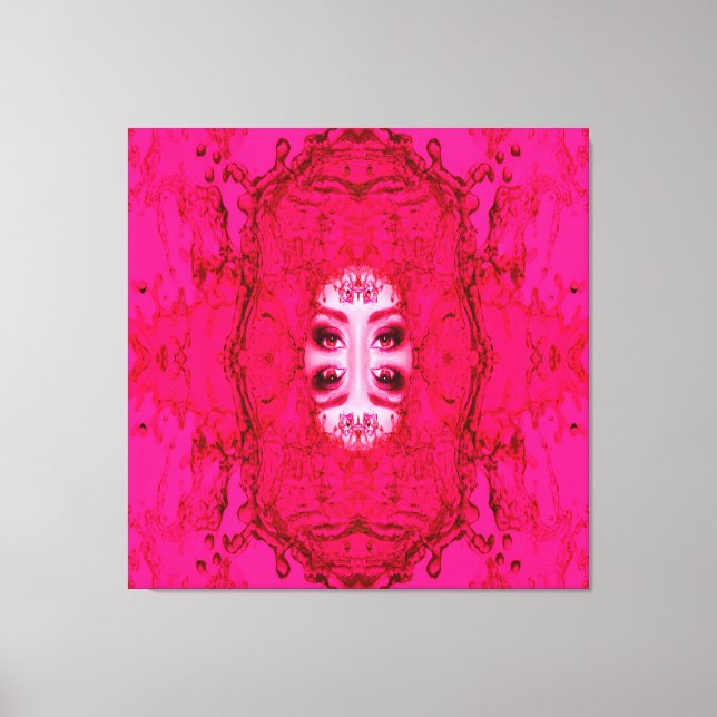 Lienzo Con espejo (Anverso)