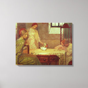 Lienzo Con la profundidad del invierno