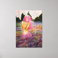 Con papel de tela de aroma de lavanda - Pintura