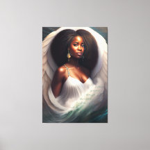 Con tu escritura angelical afroamericana