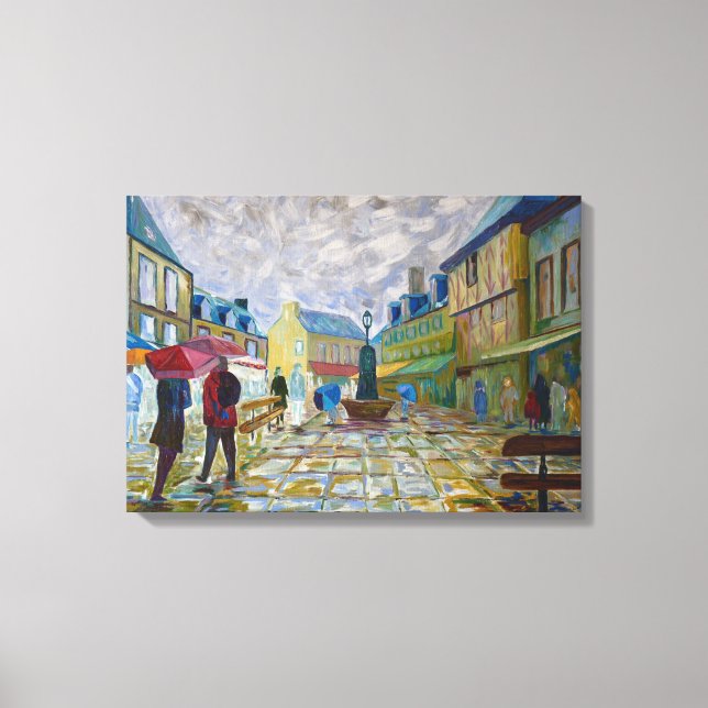 Lienzo Concarneau (Anverso)