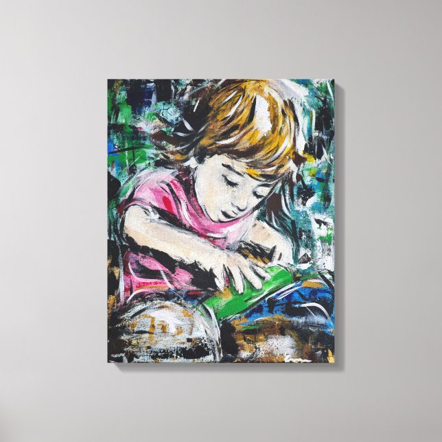 Lienzo Concentrée de sable (Anverso)