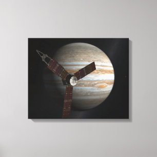 Lienzo Concepto artístico de la nave espacial Juno