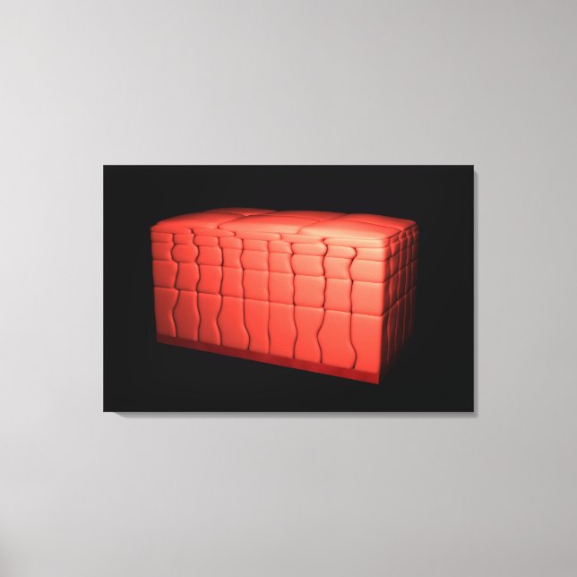 Lienzo Concepto De Epitelio Escamoso Estreatizado 1 (Anverso)