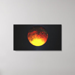 Lienzo Concepto del artista de Kepler-10b