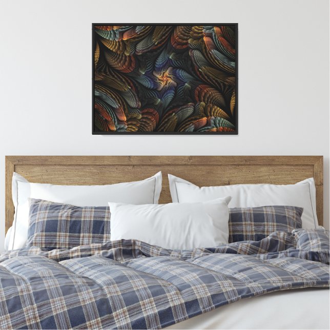 Lienzo Conchas Marinas Abstractas (Insitu(Dormitorio))