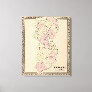 Lienzo Condado de Essex en Vermont