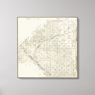 Lienzo Condado de Fresno, California 25