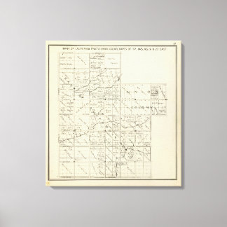Lienzo Condado de Fresno, California 34