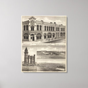 Lienzo Condado de la inversión de Neosho, Kansas