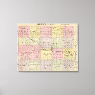 Lienzo Condado de Lincoln, Kansas
