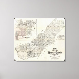 Lienzo Condado de Madera, California 4