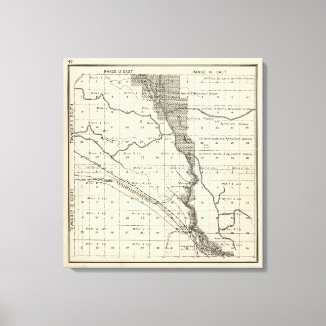 Lienzo Condado de Madera, California 7 (Anverso)