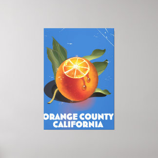 Lienzo Condado de naranja California