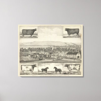 Lienzo Condado de Pottawatomie, Kansas