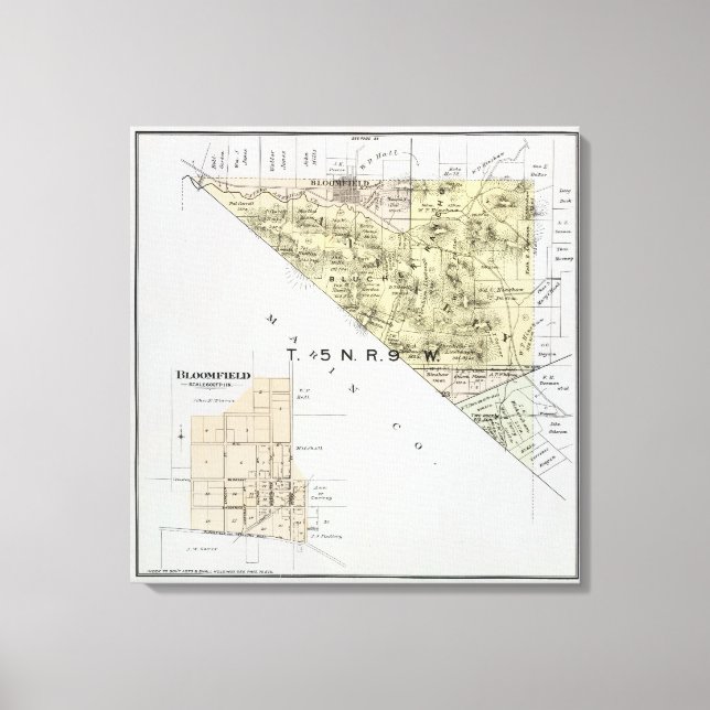 Lienzo Condado de Sonoma, California 21 (Anverso)