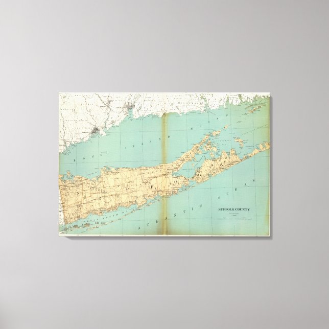 Lienzo Condado de Suffolk (Anverso)