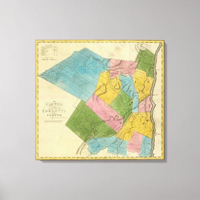 Lienzo Condado de Ulster (Anverso)