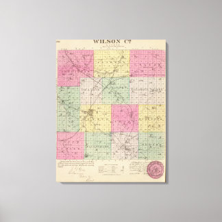 Lienzo Condado de Wilson, Kansas