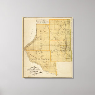 Lienzo Condados de Grant, travesía, Minnesota