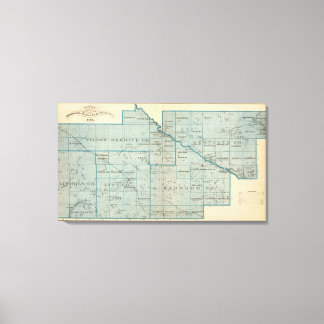 Lienzo Condados de Renville, Redwood, Minnesota