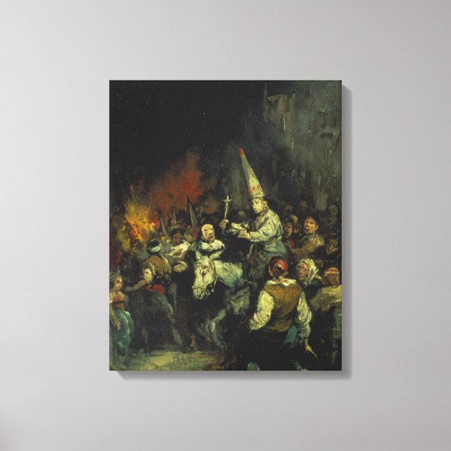 Lienzo Condenado por la Inquisición (Anverso)