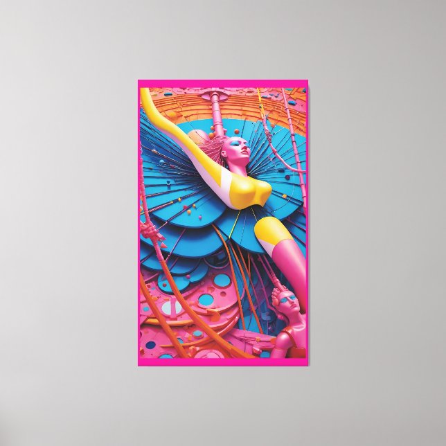 Lienzo Conectado al sueño - Ken Gage Art (Anverso)