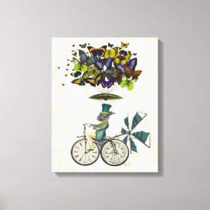 Lienzo Conejo de moscas de tiempo