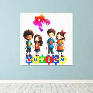 Lienzo Conexión al Autismo
