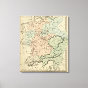 Lienzo Confederación germánica