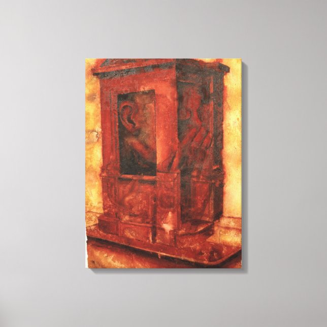 Lienzo Confesiones de 1998 (Anverso)