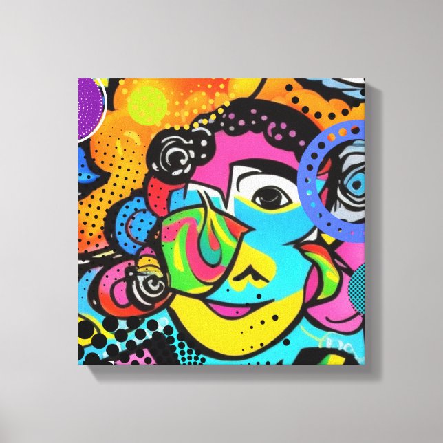 Lienzo Confesiones verdaderas (Anverso)