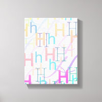 Confeti de Letras "H"