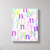 Confeti de Letras "N"