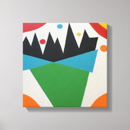 Lienzo Confetti Color Cone Abstract Print