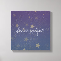 Confetti de las Estrellas de Oro Morado